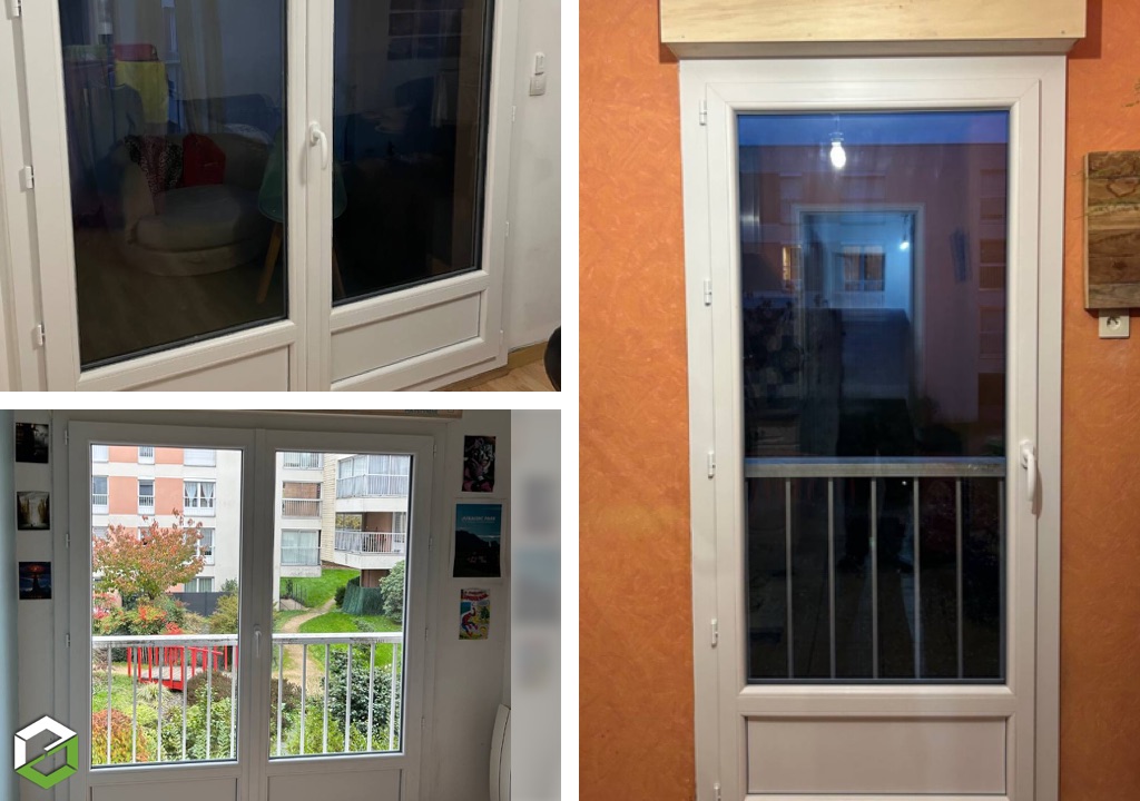 Rénovation d'un appartement à Rennes - menuiseries PVC Franciaflex-Ille et Vilaine (35)