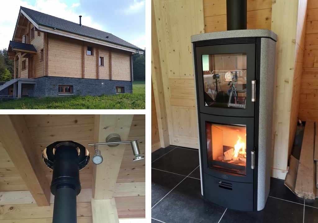 Installation Poêle à bois MAX BLANK - RGE QualiBois-Nièvre (58)