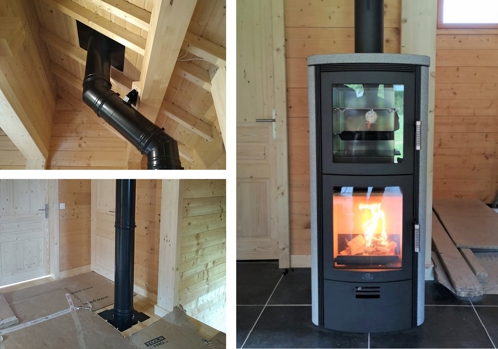 Pose de Poêle à bois MAX BLANK - chauffage au bois-Nièvre (58)