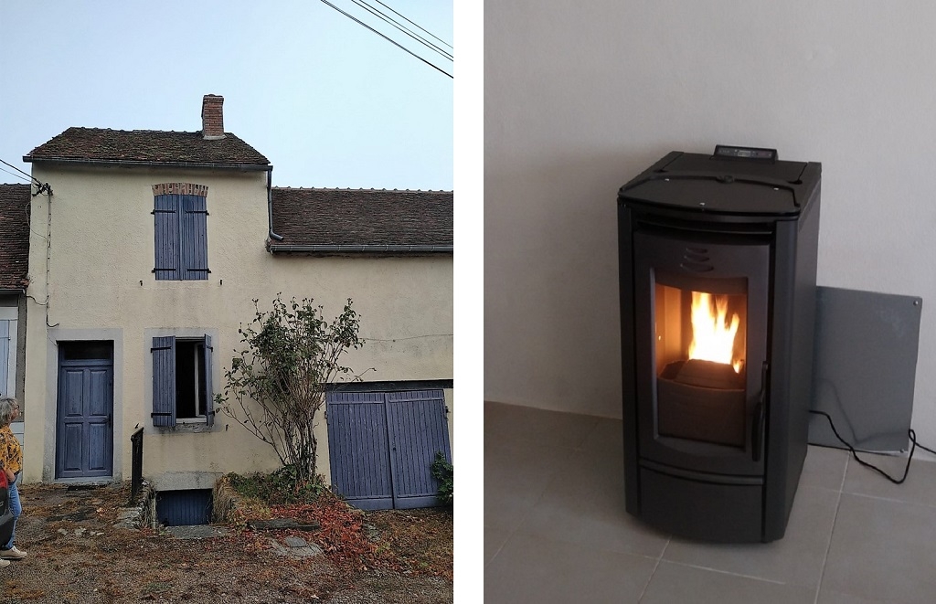 Poêle à granulés de bois THERMOROSSI - chauffagiste bois RGE QualiBois-Nièvre (58)