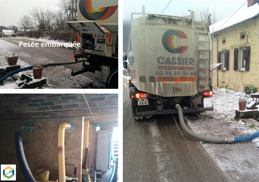 Livraison de granulés de bois en vrac-Nièvre (58)