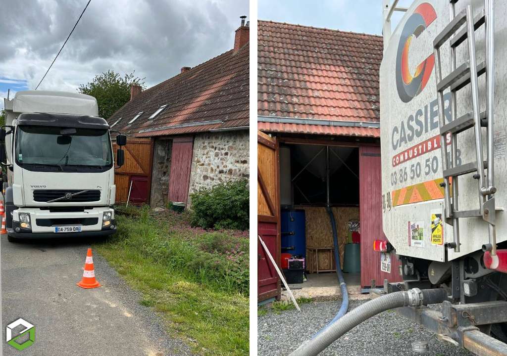 Livraison de granulés de bois (Pellets) en vrac - Entreprise RGE-Nièvre (58)
