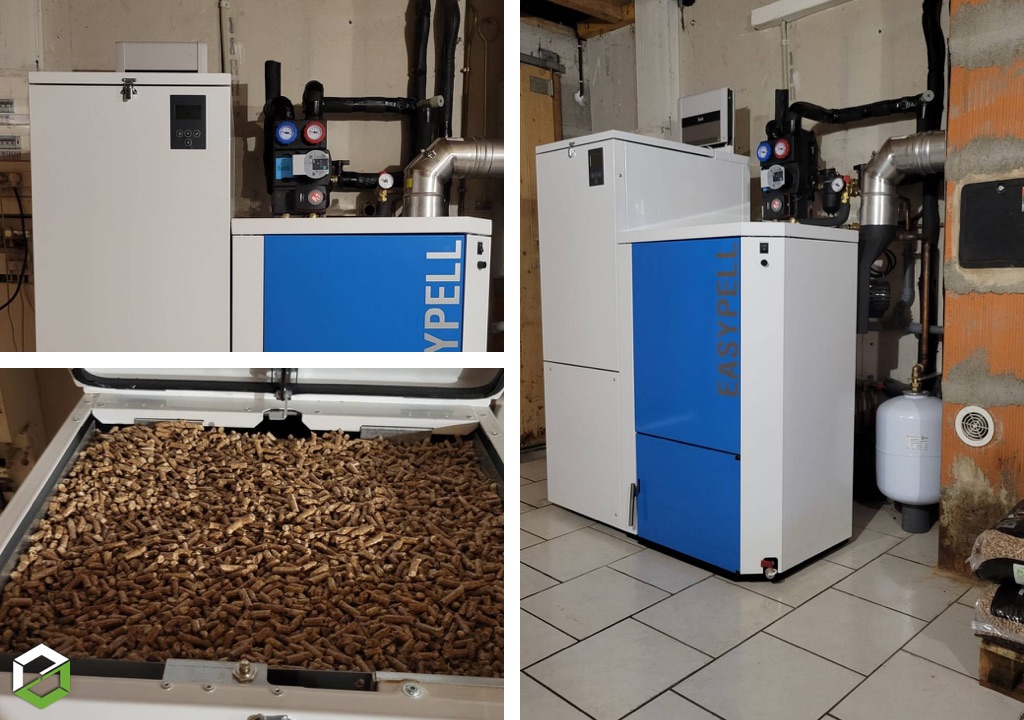 Installation d'une chaudière à granulés de bois ÖkoFEN - Qualibois RGE 