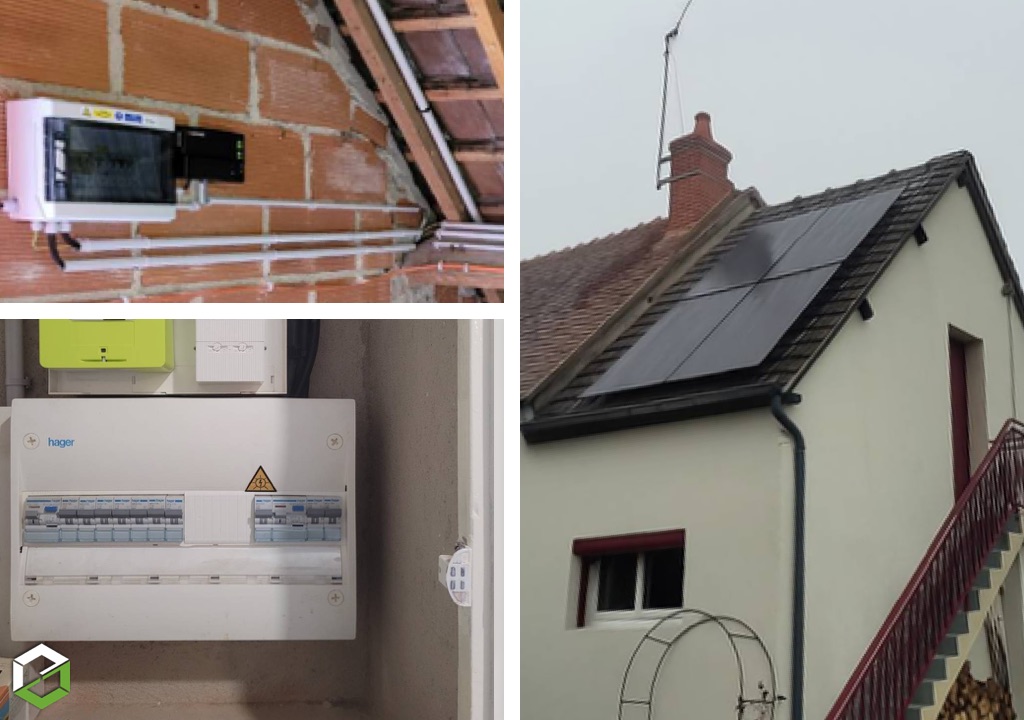 Installation d'une centrale photovoltaïque Sunpower - panneaux solaires 2 000 Wc 