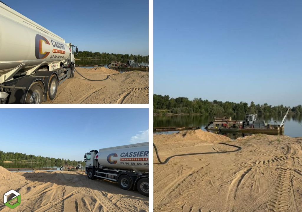 Consultez la chantier : livraison de gazole non routier (gnr) sur site industriel