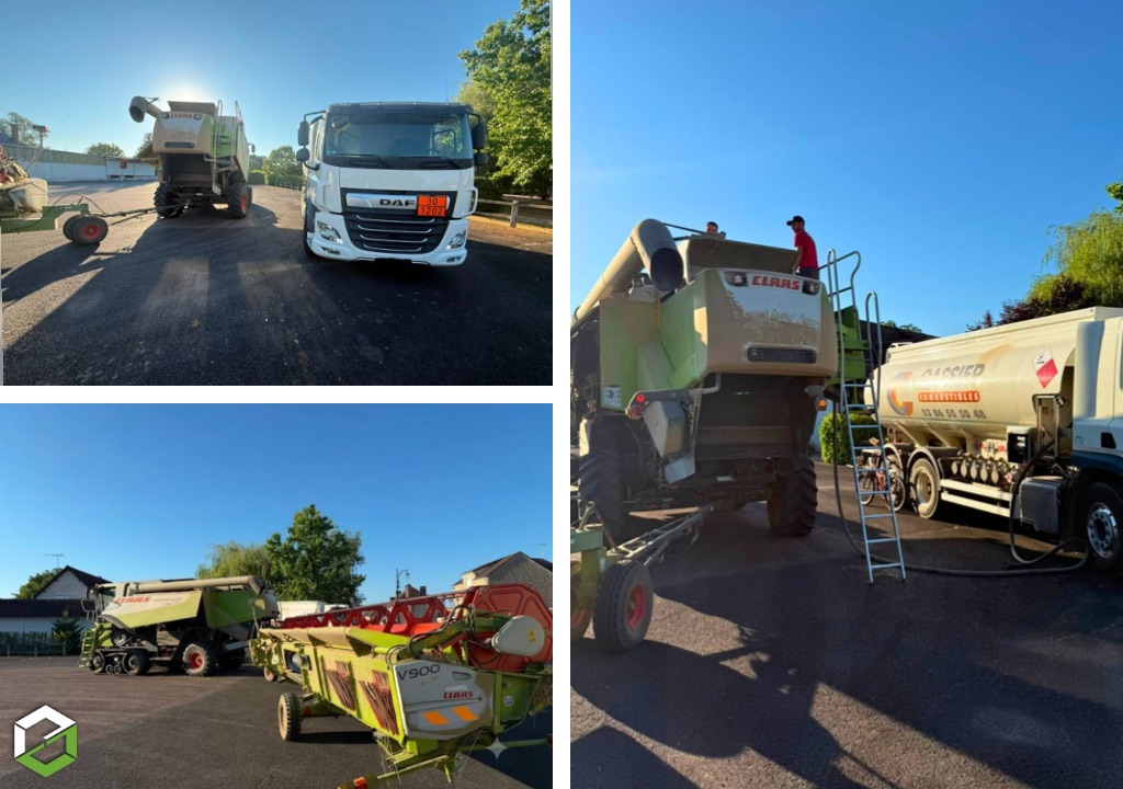 Approvisionnement en GNR directement à notre dépôt, à Cercy-la-Tour (58)