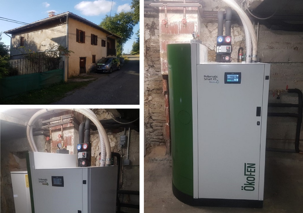 chaudière à granulés de bois okofen smart xs  à gouzens 31310