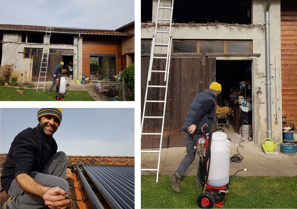Consultez la chantier : dépannage chauffe-eau solaire tubes oeg