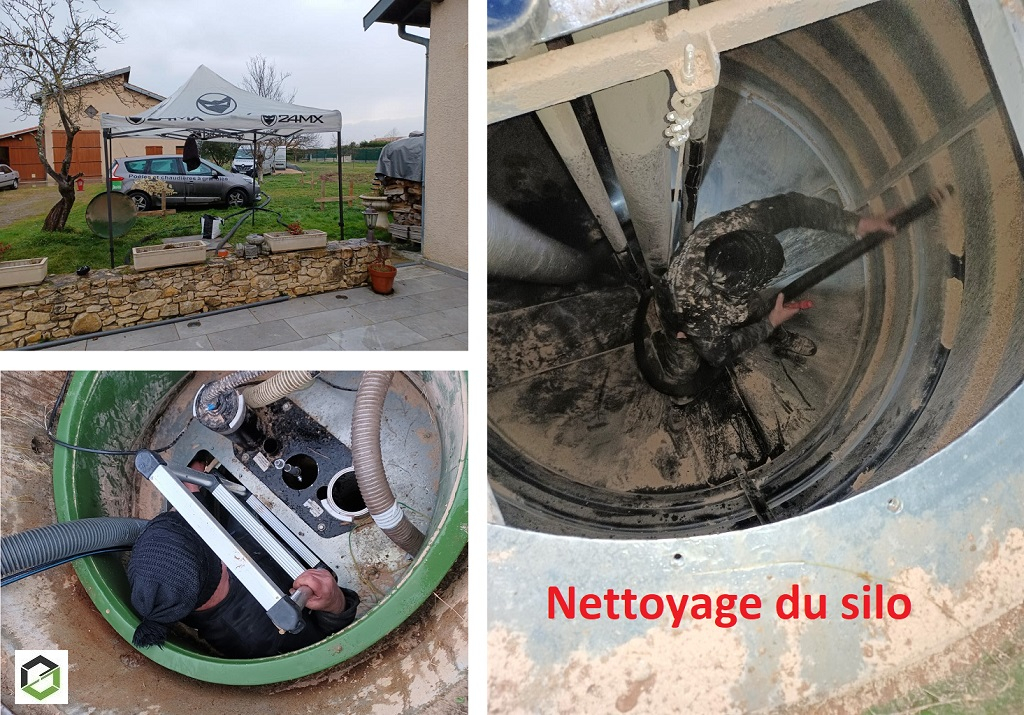 dépannage silo de stockage de granulés par rsg drigo groupe ensem