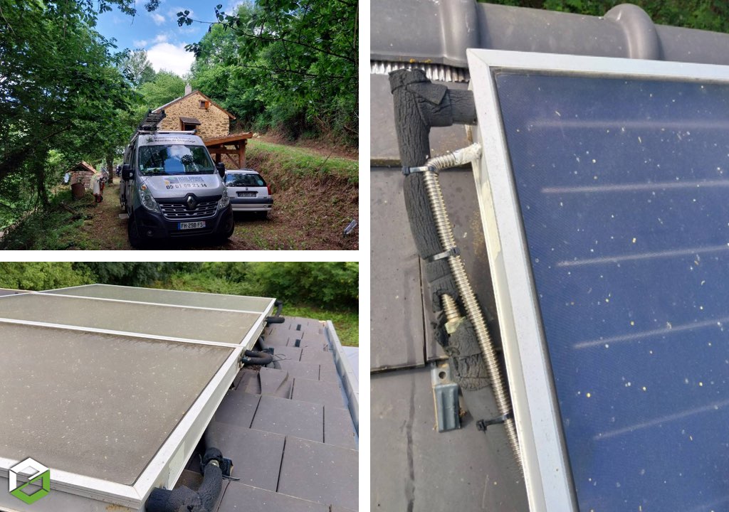 Consultez la chantier : pourquoi mon chauffe-eau solaire wagner ne chauffe pas ? par ensem agence de lézat