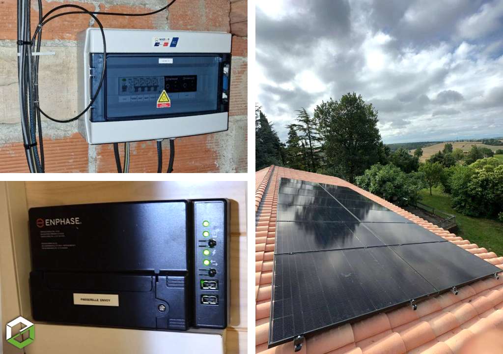 Consultez la chantier : installation photovoltaïque trina solar 6 kw en autoconsommation en haute-garonne (31) et en ariège (09) - entreprise rge qualipv