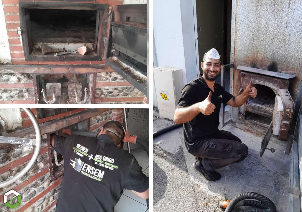 Consultez la chantier : ramonage four à bois de boulangerie par ensem agence de lézat sur lèze