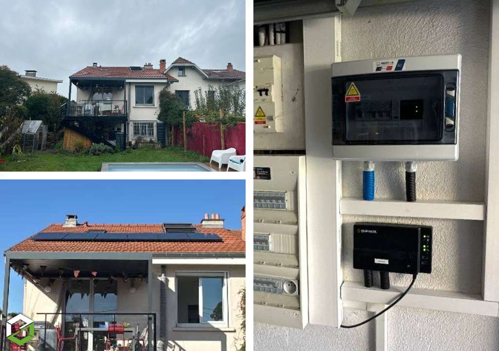 Consultez la chantier : installation photovoltaïque par ensem agence de carbonne