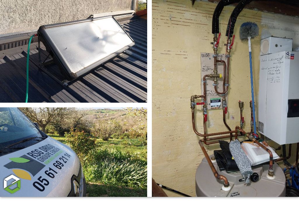 Consultez la chantier : entretien annuel chauffe-eau solaire sans ÉlectricitÉ sunpad
