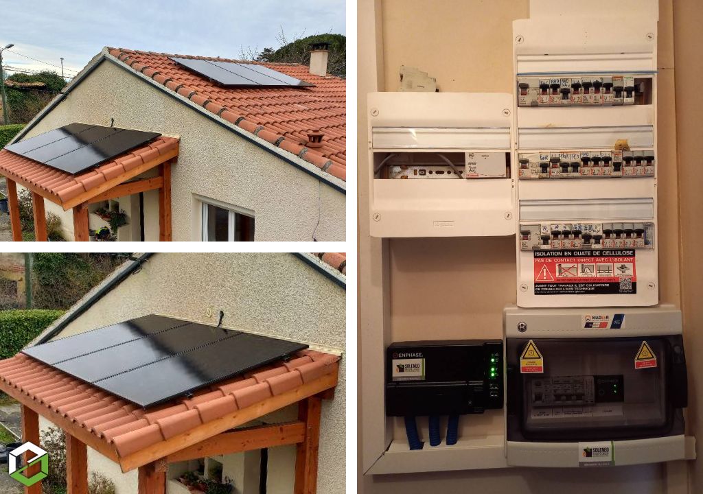 Installation photovoltaïque par entreprise artisanale RGE