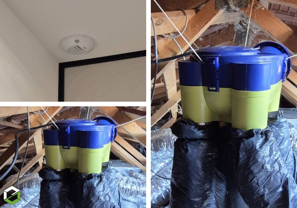 installation vmc simple flux hygroréglable unelvent 