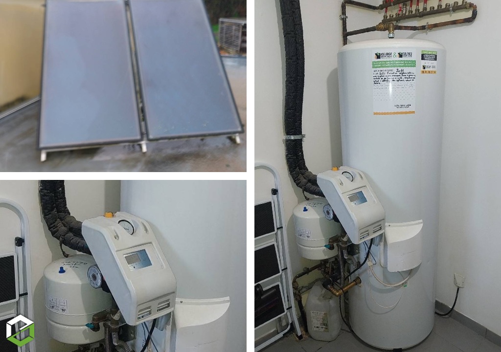 Entretien sur chauffe-eau solaire individuel Atlantic
