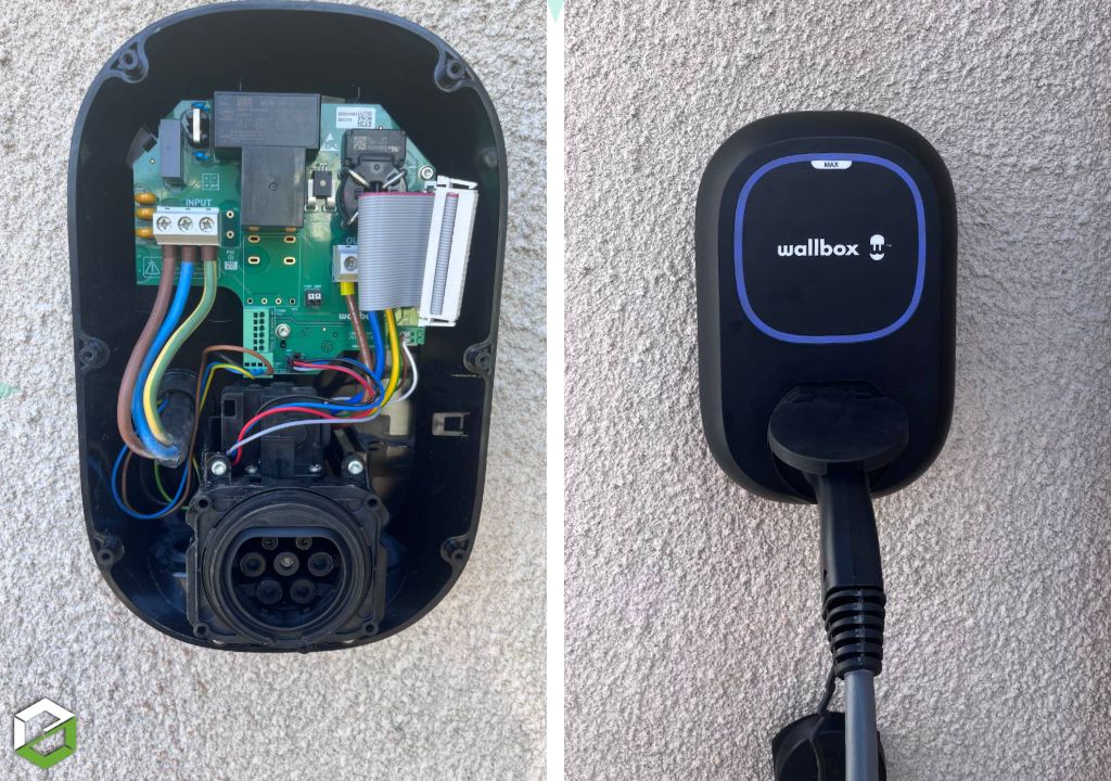 Mise en place d'une prise de recharge véhicule électrique 