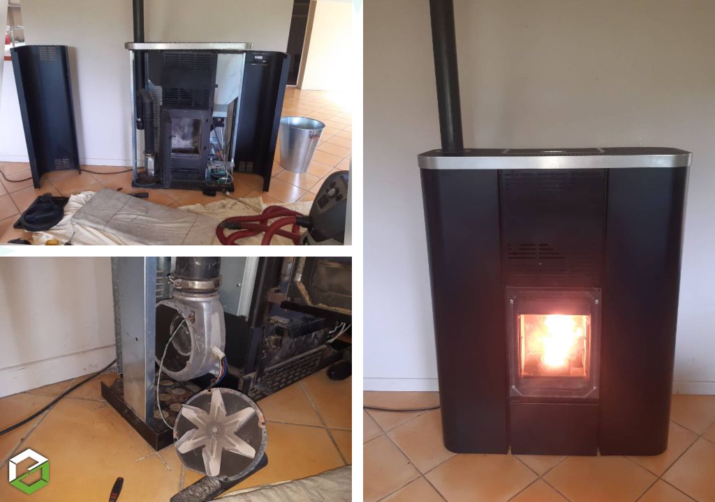 Entretien d'un poêle pellets JOTUL
