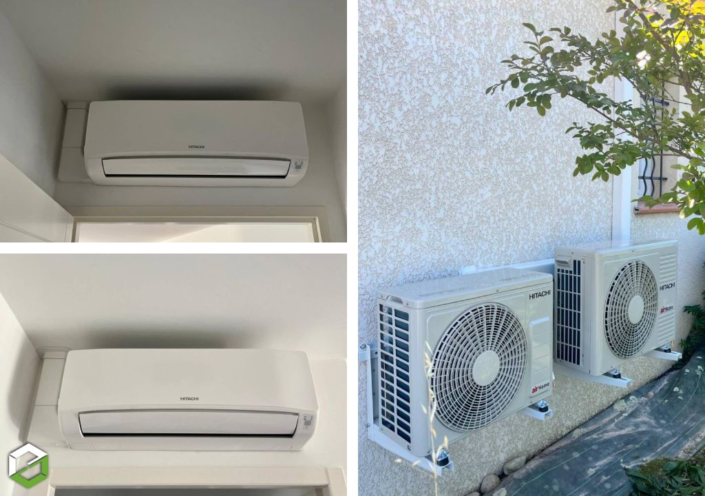 Installation de climatisations Hitachi