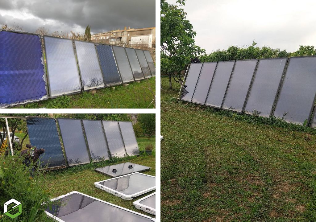 Consultez la chantier : remplacement capteurs thermiques sonnenkraft 
