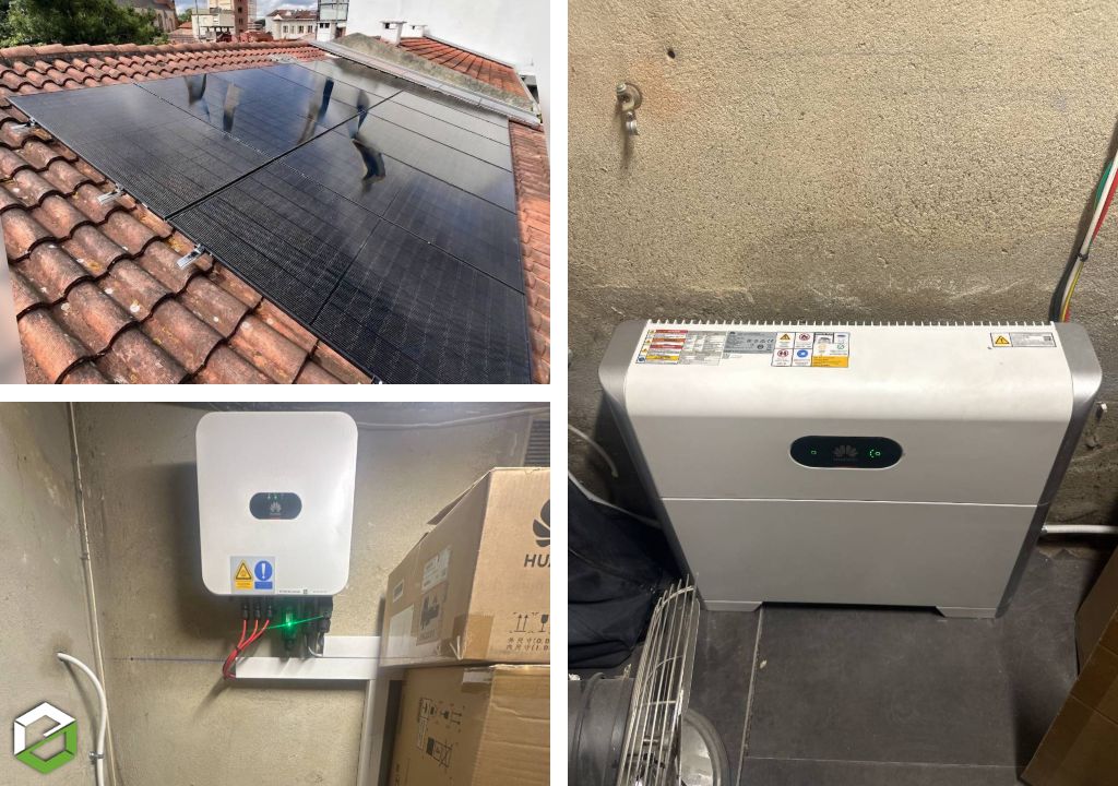 Consultez la chantier : installation photovoltaïque de 6 kwc avec batterie de stockage 5kwh
