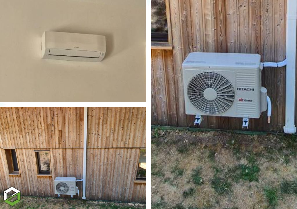 Installation d'une climatisation HITACHI