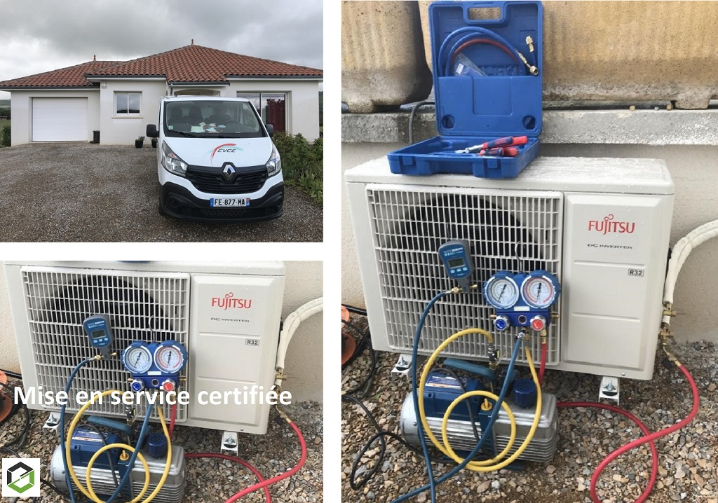 Mise en service climatisation 
