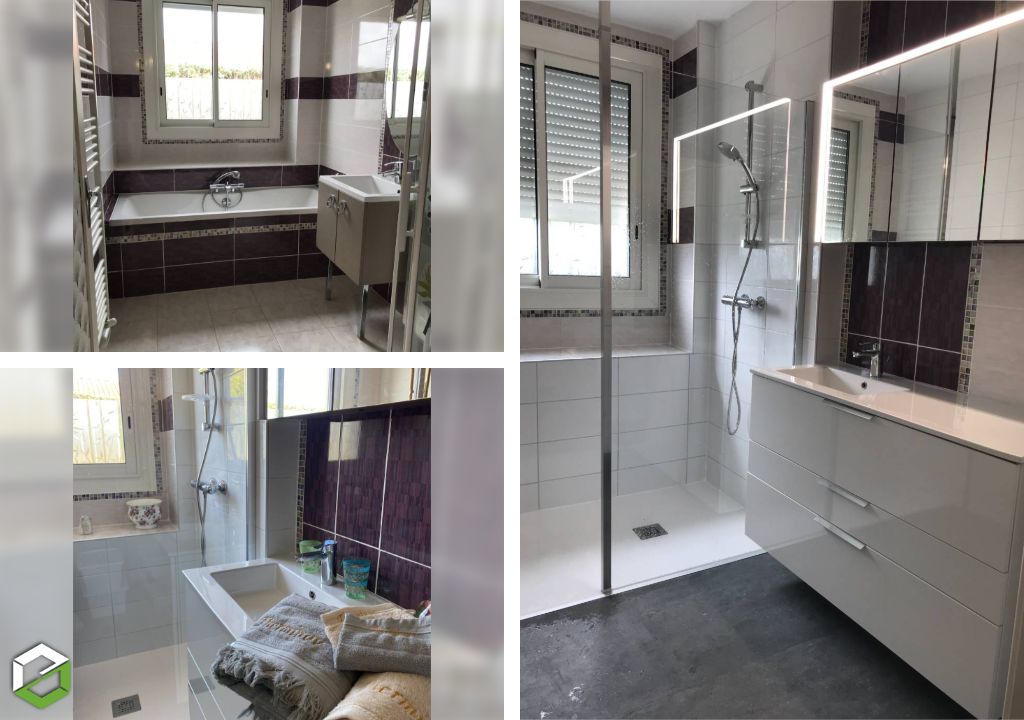 Réfection complète d'une salle de bain-Haute Garonne (31)