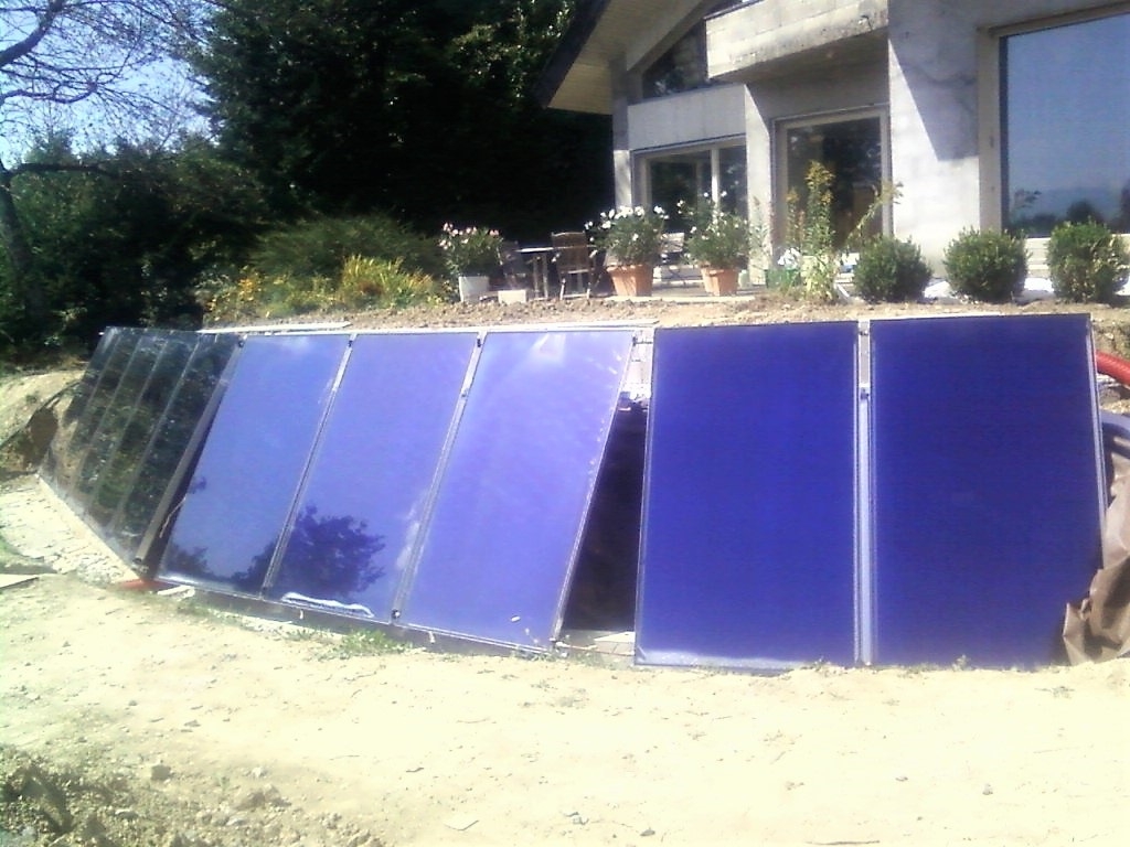installation chauffage solaire - ssc-solisart sc2 avec deux ballons tampons 