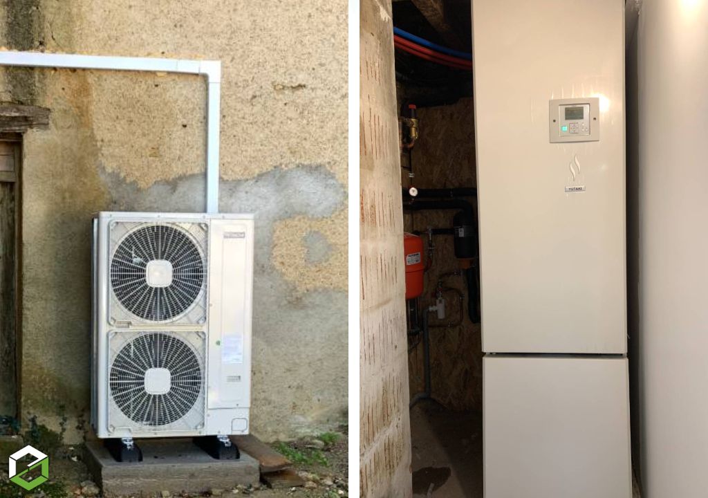 Installation d'une pompe à chaleur et de radiateurs-Gers (32)