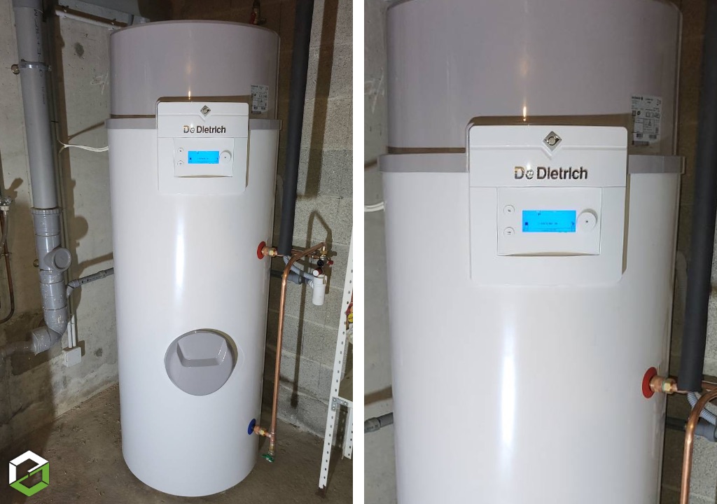 Installation d'un chauffe-eau thermodynamique