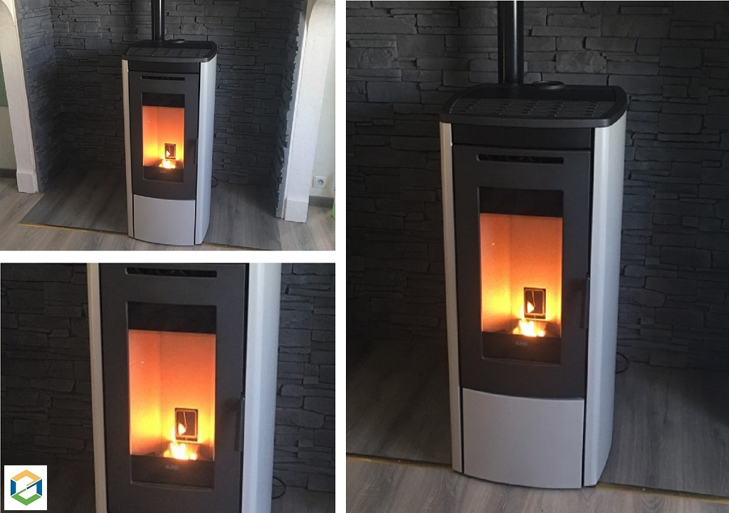 Consultez la chantier : pose d'un poêle klover soft - artisan rge (installateur rge qualibat – poêle à bois)