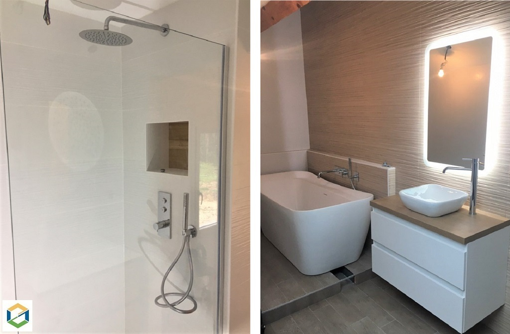 Création salle de bain