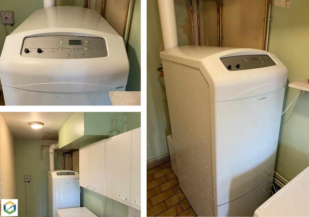 Consultez la chantier : installation d'une chaudière fioul condensation bosch en remplacement de l'ancienne chaudière fioul