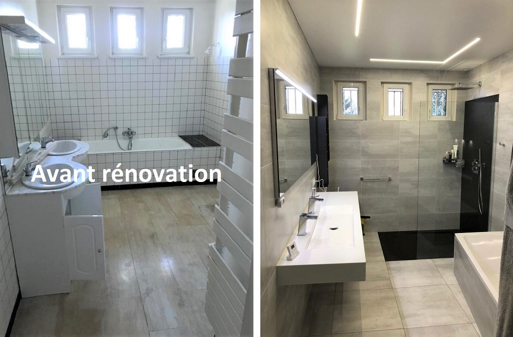 salle de bain clé en main