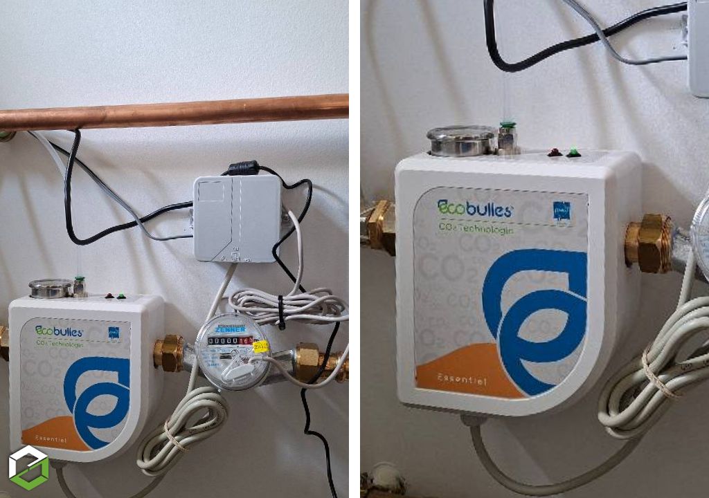 Installation d'un anticalcaire au CO2 Ecobulles-Savoie (73)