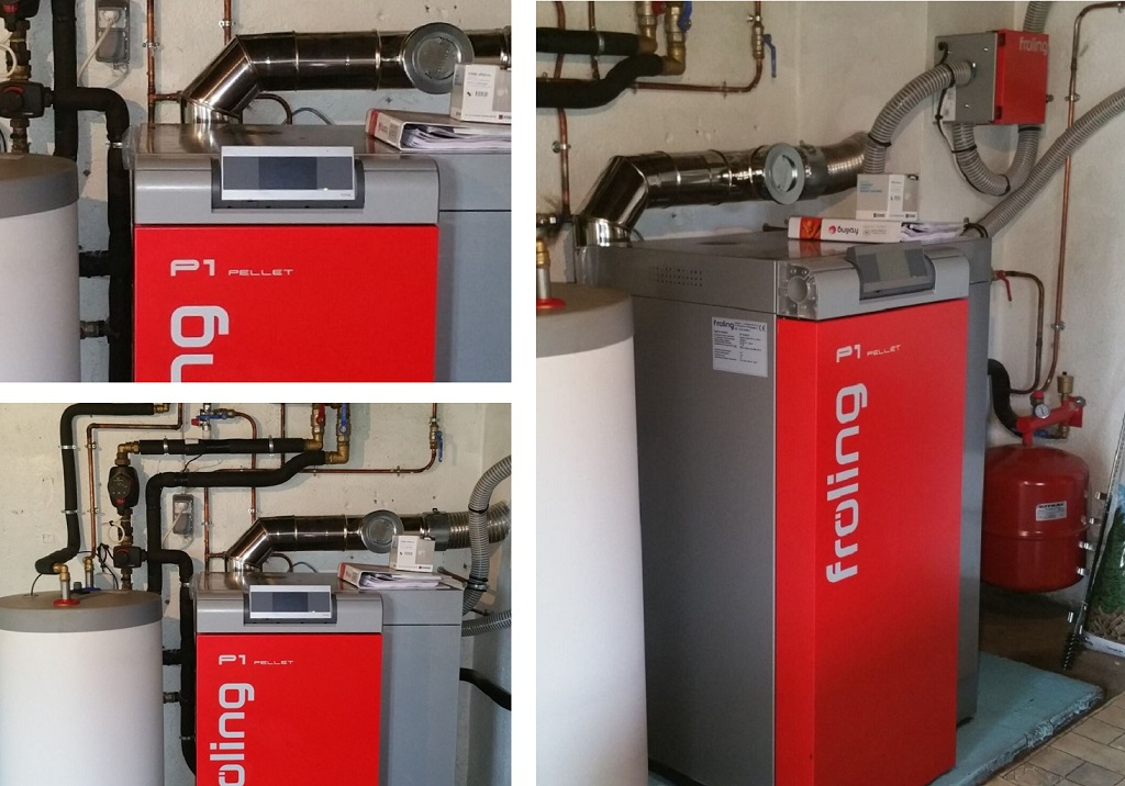 SARL Virazels Eric : Installation chaudière granulé de bois pellets FROLING - RGE Qualibois