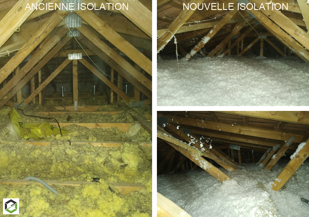 Réduire les déperditions de chaleur - Isolation des combles perdus