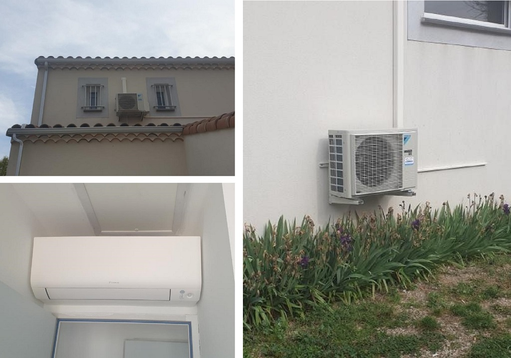 monosplit et un Bi-Split  DAIKIN gard