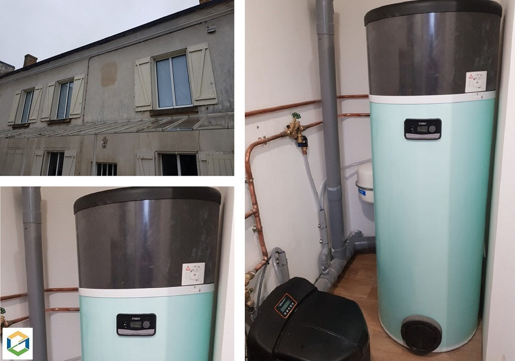 Consultez la chantier : ballon thermodynamique vaillant arostor