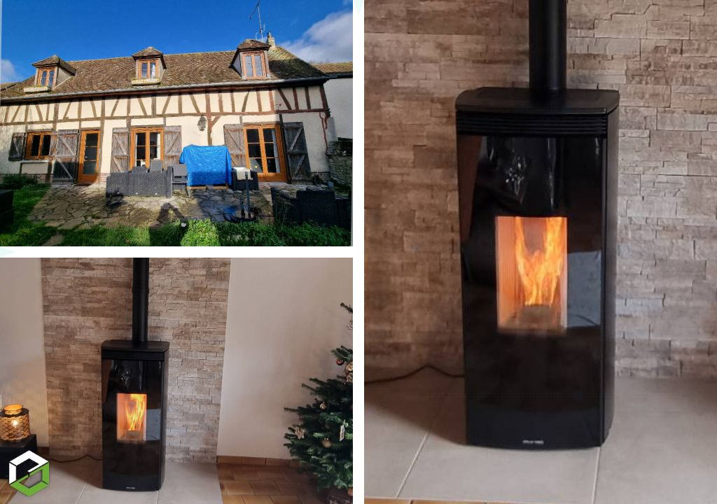 RGE QUALIBOIS - Installation d'un poêle à granulés JOLLY MEC-Oise (60)