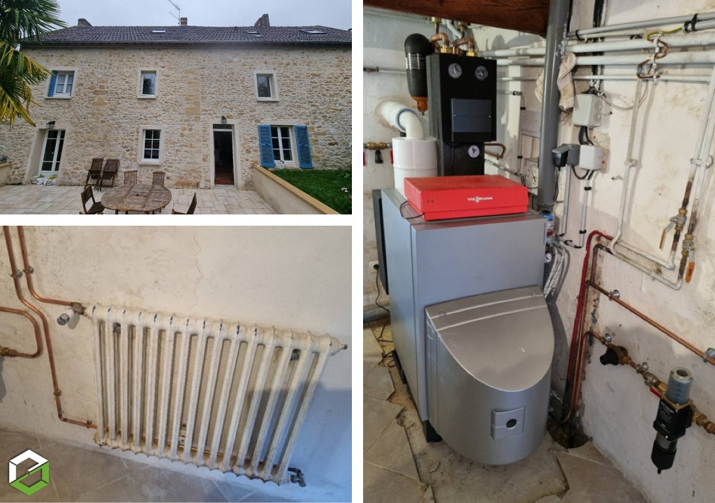 Installation d'une chaudière fioul VIESSMANN-Val d'Oise (95)