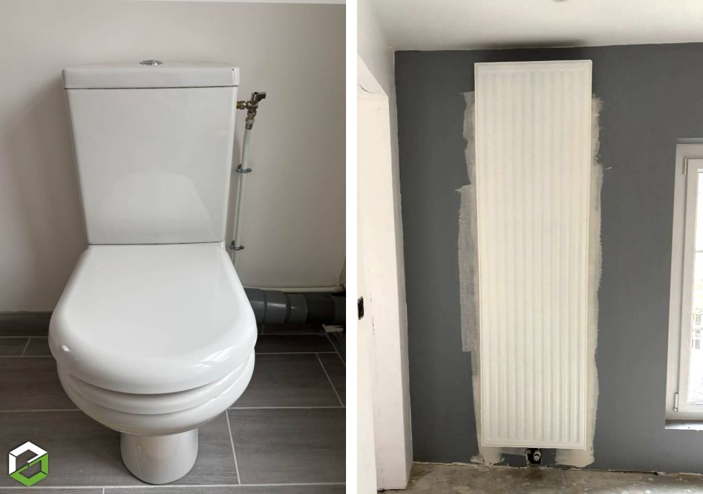 Installation de radiateurs et plomberie de salle de bain-Val d'Oise (95)