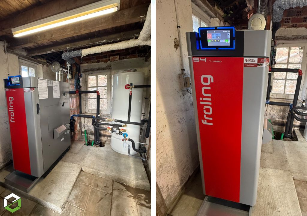SARL Mauviel Legrand : Installateur chaudière bois bûche Froling S4 Turbo - Artisan RGE