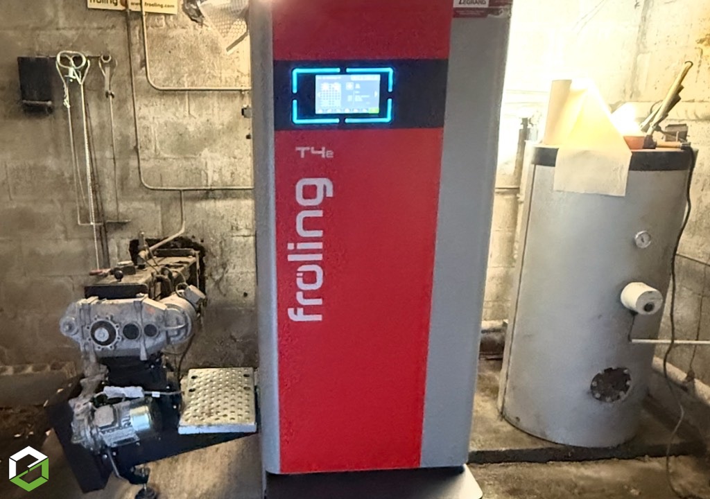 SARL Mauviel Legrand : Installation chaudière bois déchiqueté Froling 