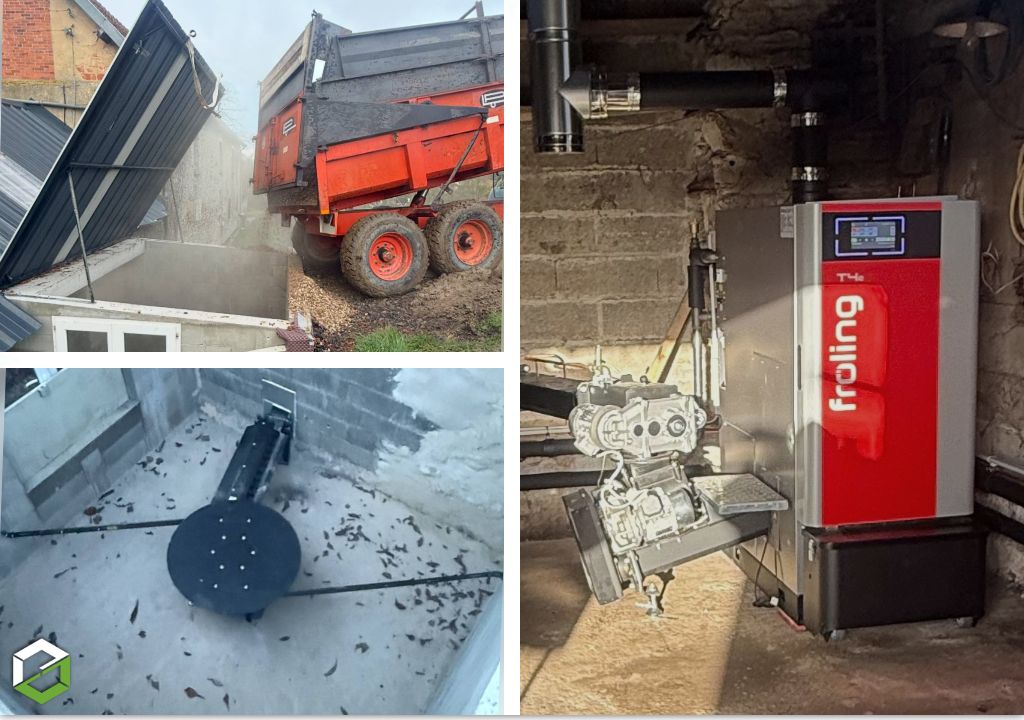 SARL Mauviel Legrand : Installation d'une chaudière bois déchiqueté/copeaux Froling artisans RGE