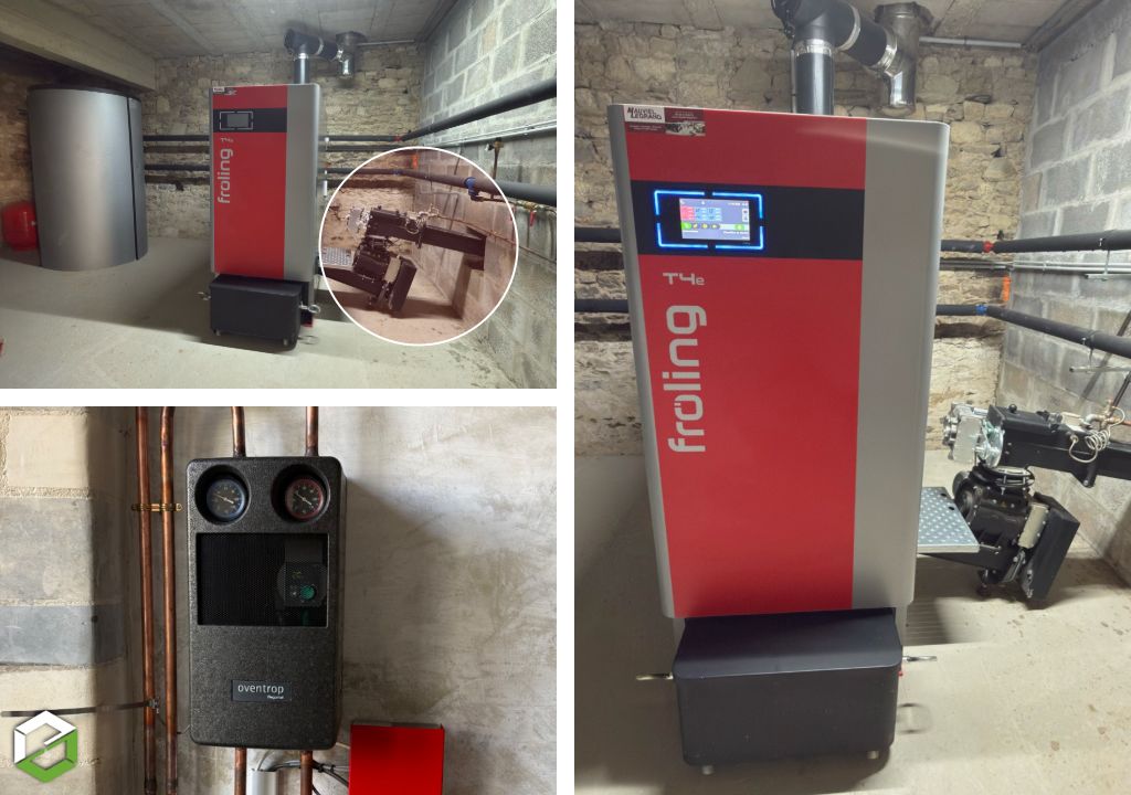 Chaudière bois déchiqueté/copeaux froling artisans RGE-Calvados (14)