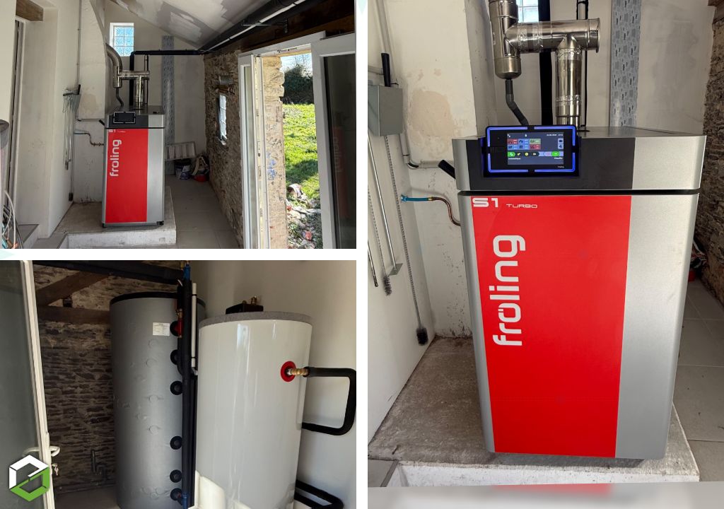 SARL Mauviel Legrand : Chaudière bois bûche Froling installée par un artisan RGE