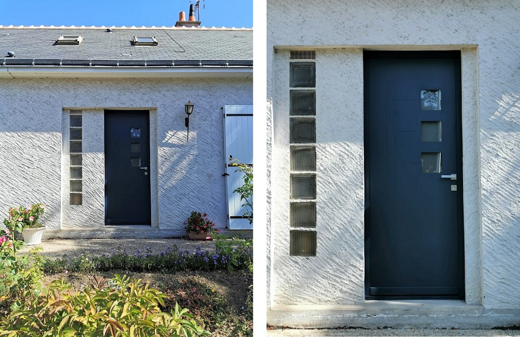 Porte entrée aluminium